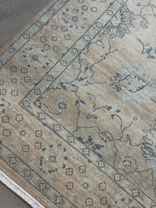 8'x10' Hand-Knotted Tibetan Ivory/Grey Area Rug – KB Rugs