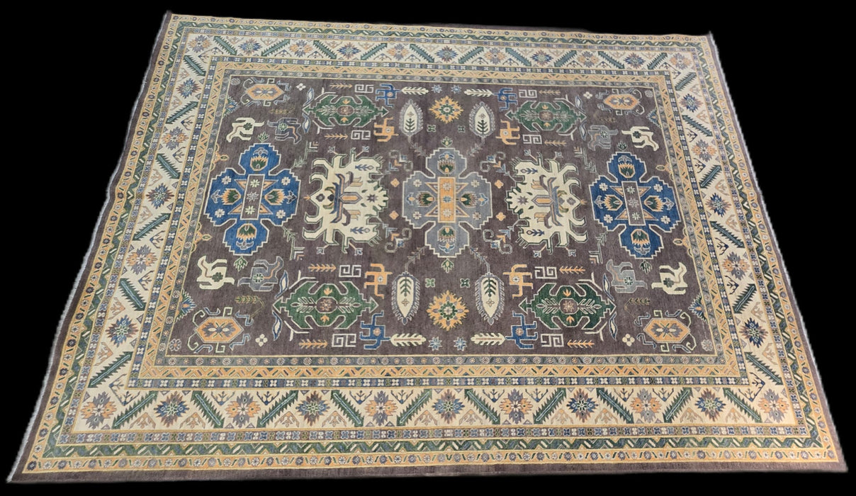10'X14' Hand Knotted 100% Wool Area rug