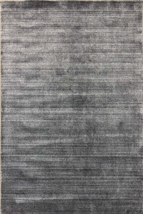 5'x8' Silverstone Hand Knotted Wool Area Rug - Silver/Grey