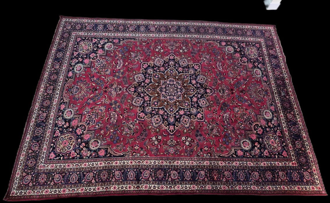 9’8X14' Hand Knotted 100% Wool Area rug