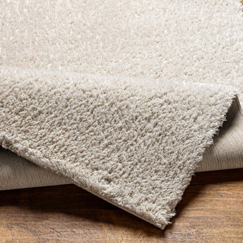 Cloudy Shag Machine Woven Rug — Off-White / Gray | CDG-2307 - construction