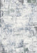 7'x10' Power-Loomed Modern Abstract Style Ivory/Grey Area Rug – KB Rugs