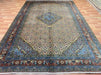 7'x10' Hand-Knotted Persian Beige/Blue Area Rug – KB Rugs