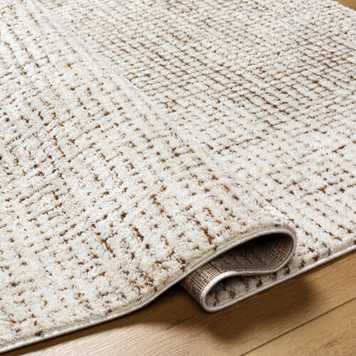 Livabliss Freud Machine Woven Rug — Ivory / Taupe | FEU-2318 - construction