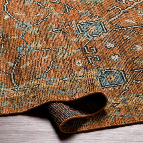 Reign Handmade Wool Rug — Rust / Multi | REG-2301