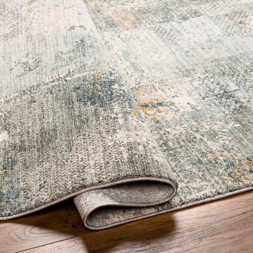 Livabliss Dresden Machine Woven Rug — Mist / Teal | DRE-2305