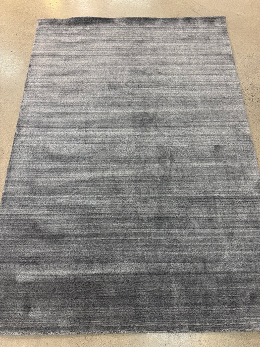5'x8' Silverstone Hand Knotted Wool Area Rug - Silver/Grey