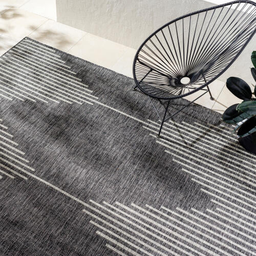 Livabliss Eagean Machine Woven Rug — Charcoal / Gray | EAG-2348