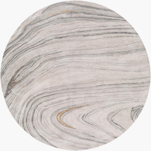 Kavita Handmade Rug — Gray / Gold | KVT-2304