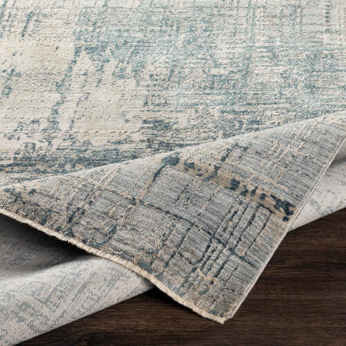 Brunswick Machine Woven Rug — Pale Blue / Taupe | BWK-2300 - construction