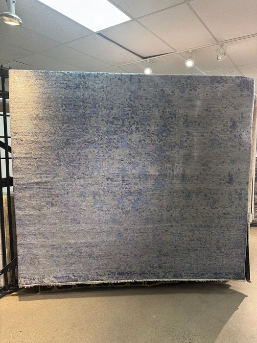 8'x10' Hand-Knotted Nepali Blue/Grey Area Rug – KB Rugs