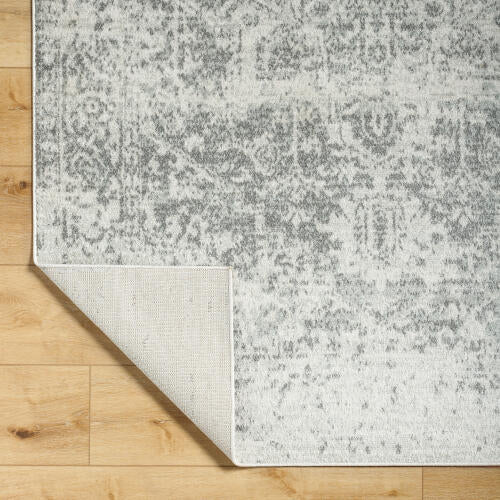 Livabliss Harput Machine Woven Rug — Light Gray / Ivory | HAP-1024