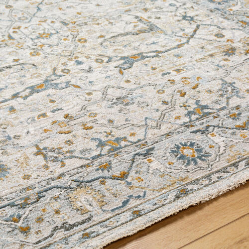Livabliss Dresden Machine Woven Rug — Ivory / Mist | DRE-2309