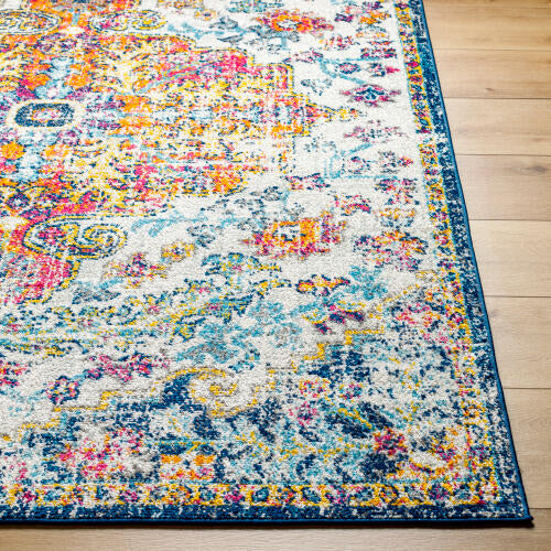 Livabliss Harput Machine Woven Rug — Multicolor Medallion | HAP-1000