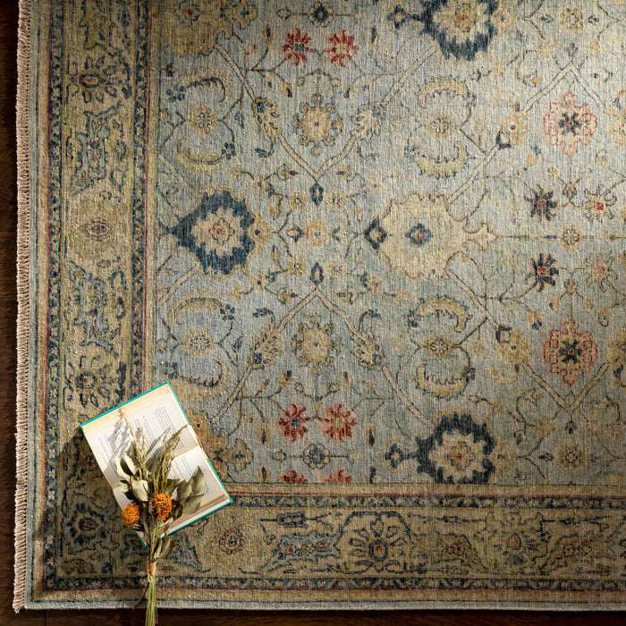 Anatolia Hand Knotted Rug — Olive / Tan | ANY-2300
