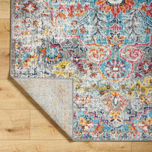 Livabliss Harput Machine Woven Rug — Ivory / Multi | HAP-1063 - construction