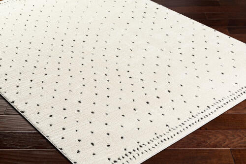 Livabliss Freud Machine Woven Rug — Ivory / Charcoal | FEU-2303