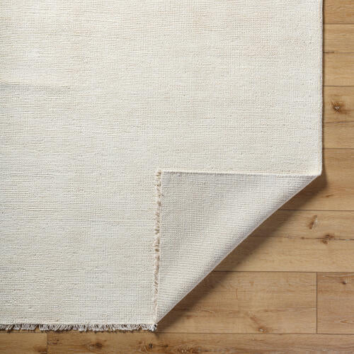 Epic Handmade Wool Rug — Ivory | EPI-2308 - construction