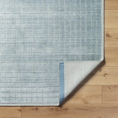 Carre Handmade Rug — Denim / Light Beige | CCR-2303 - construction