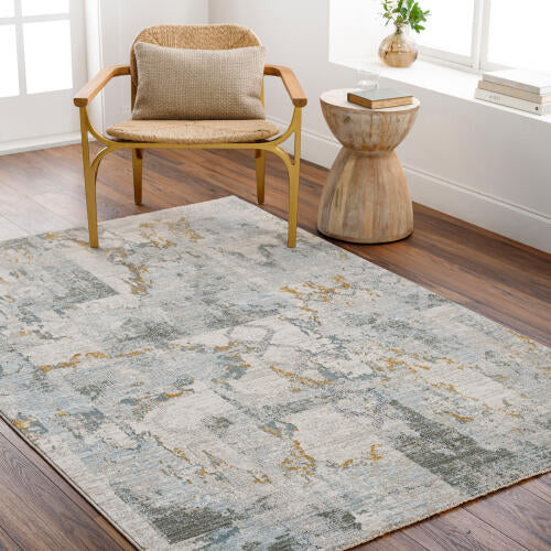 Livabliss Dresden Machine Woven Rug — Taupe / Multi | DRE-2301