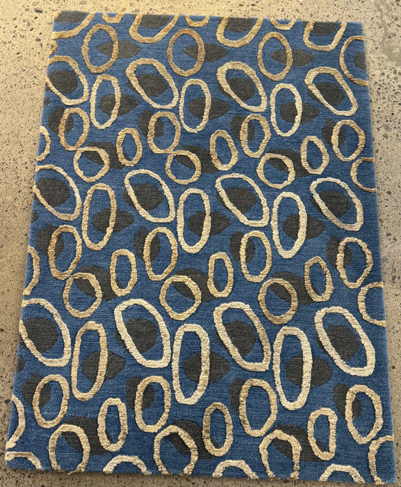 2'x3' 100% Wool Nepali Hand Knotted Area Rug