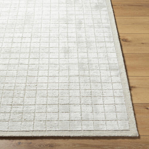 Carre Handmade Rug — Light Beige / Cream | CCR-2300 - colour & pattern