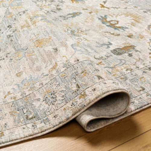 Livabliss  Dresden Machine Woven Rug — Ivory / Mist | DRE-2308