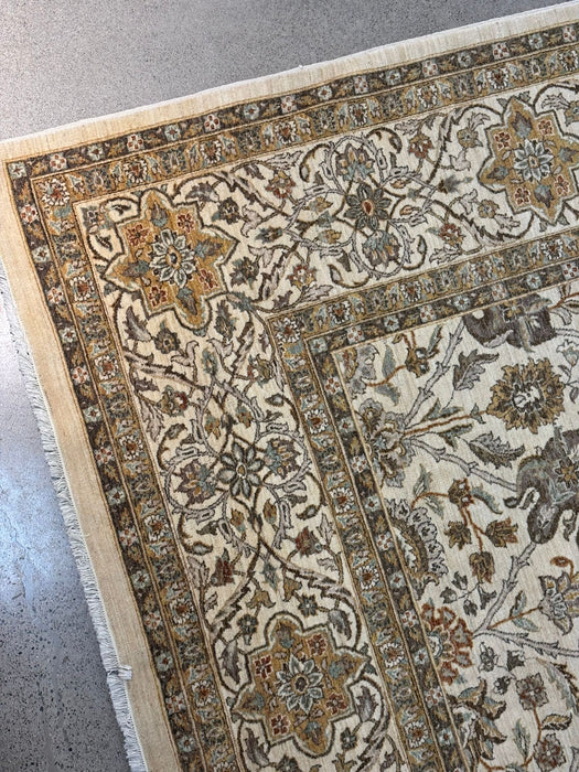10'X14' Hand Knotted 100% Wool Area rug