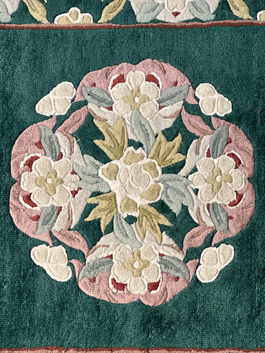 2'7 x 12' Nepali Silk/Wool Hand-knotted