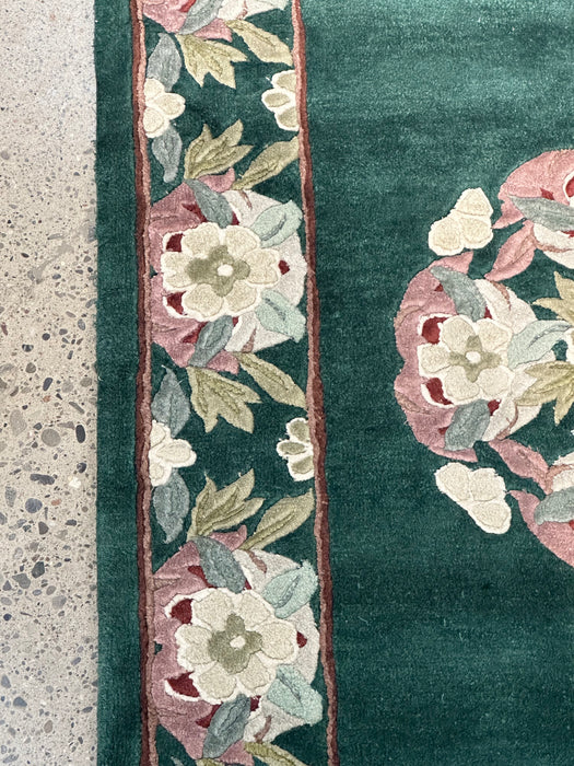 2'7 x 12' Nepali Silk/Wool Hand-knotted