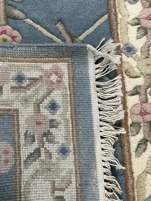 2'6" x 8'2" Nepali 100 % Wool Hand-knotted