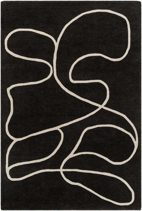 Jason Wu Lineage Wool Rug — Charcoal / Ivory | JSW-1008