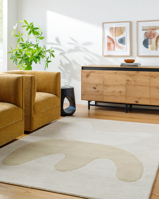 Jason Wu Balance Wool Rug — Ivory/Sand | JSW-1006