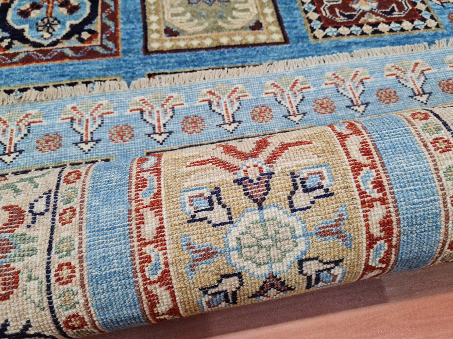 3'0X8'0 Bakhtiari Ziegler Runner Hand Knotted 100% Wool Area rug