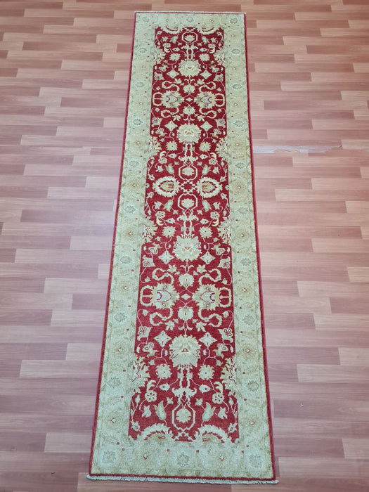 3'0X10'0 Ziegler Runner Hand Knotted 100% Wool Area rug