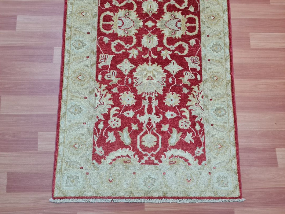 3'0X10'0 Ziegler Runner Hand Knotted 100% Wool Area rug