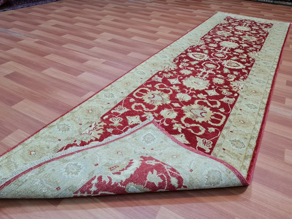 3'0X10'0 Ziegler Runner Hand Knotted 100% Wool Area rug