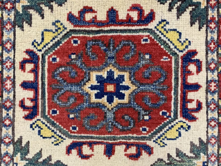 2'x3' Hand-Knotted Chobi Red/Multi Area Rug – KB Rugs