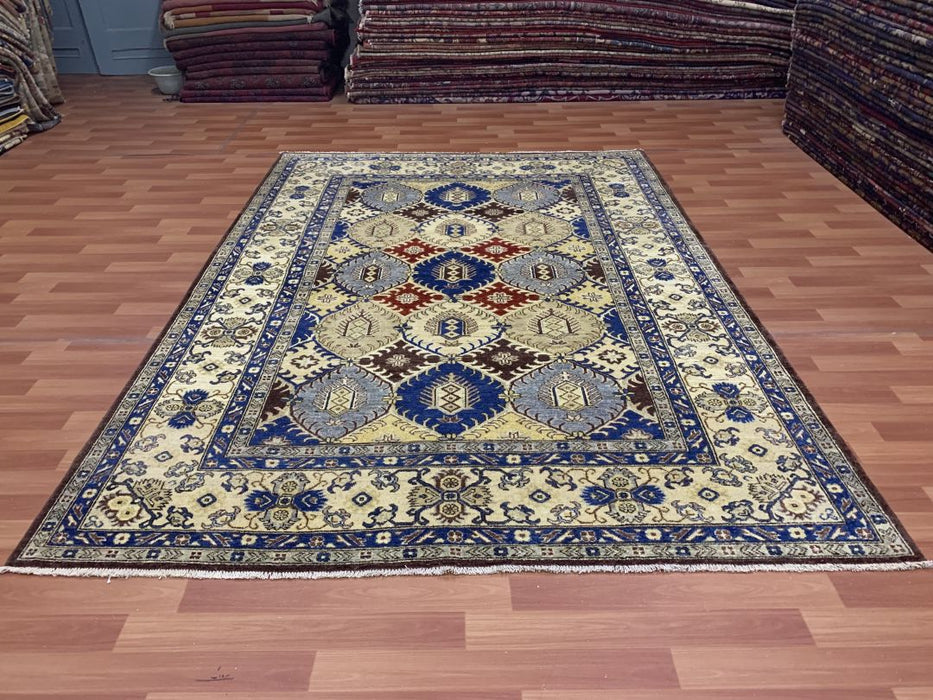 6' x 9' Tribal Ziegler Hand Knotted 100% Wool Area rug