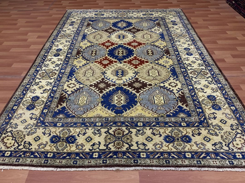 6' x 9' Tribal Ziegler Hand Knotted 100% Wool Area rug
