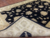 6'x9' Hand-Knotted Chobi Black/Beige Area Rug – KB Rugs