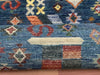 7'x10' Hand-Knotted Modern Chobi Blue/Multi Area Rug – KB Rugs