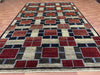 7'x10' Hand-Knotted Modern Chobi Red/Multi Area Rug – KB Rugs