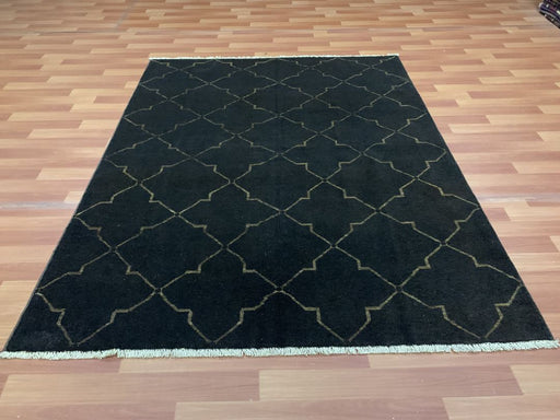 5'x8' Hand-Knotted Chobi Brown/Golden Area Rug – KB Rugs