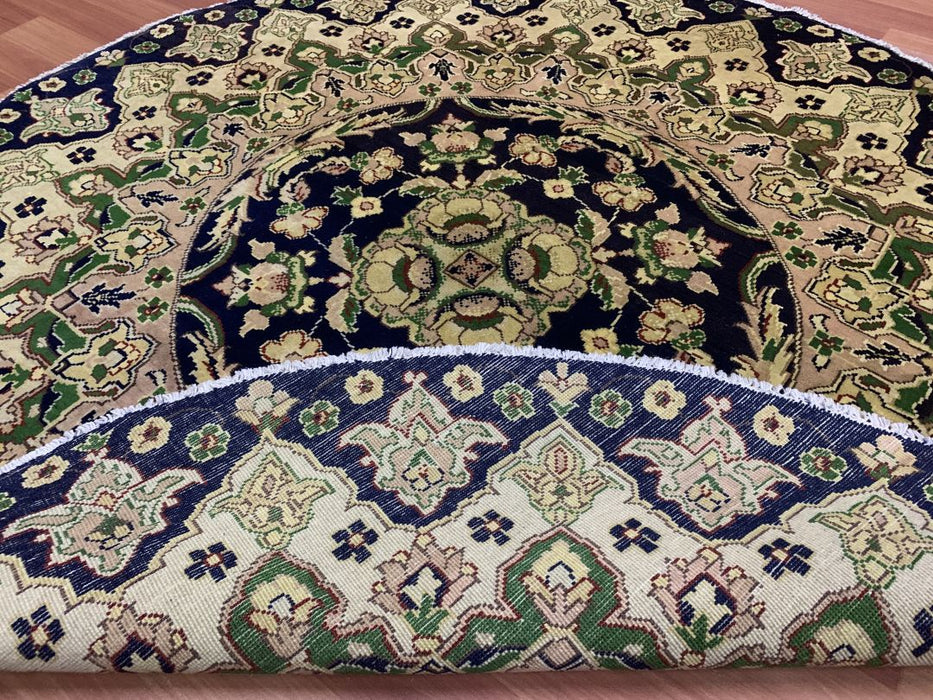 5'0" x 5'0" Ziegler Hand Knotted Round100% Wool Area rug