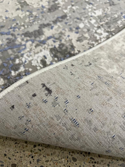 10'x13' Power-Loomed World of Luxury Blue/Grey Area Rug – KB Rugs