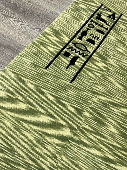 5'x8' Hand-Knotted Nepali Green Area Rug – KB Rugs