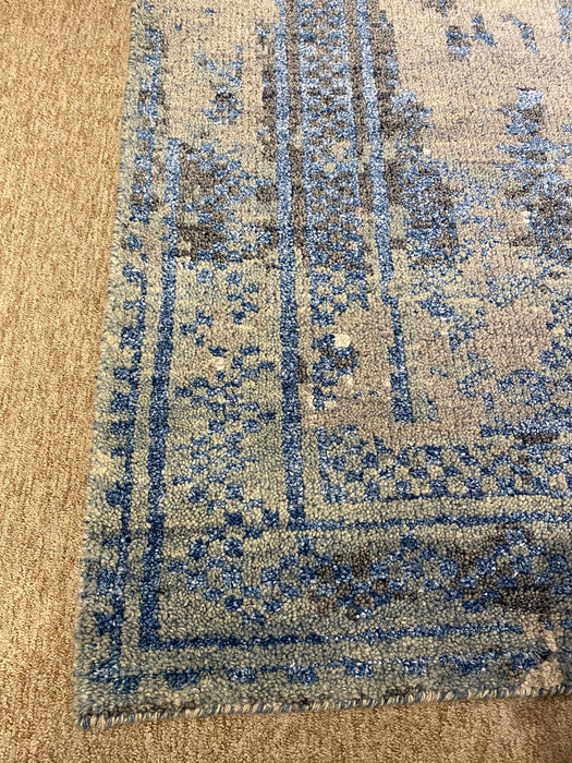 5'x8' Hand-Knotted Nepali Blue/Grey Area Rug – KB Rugs